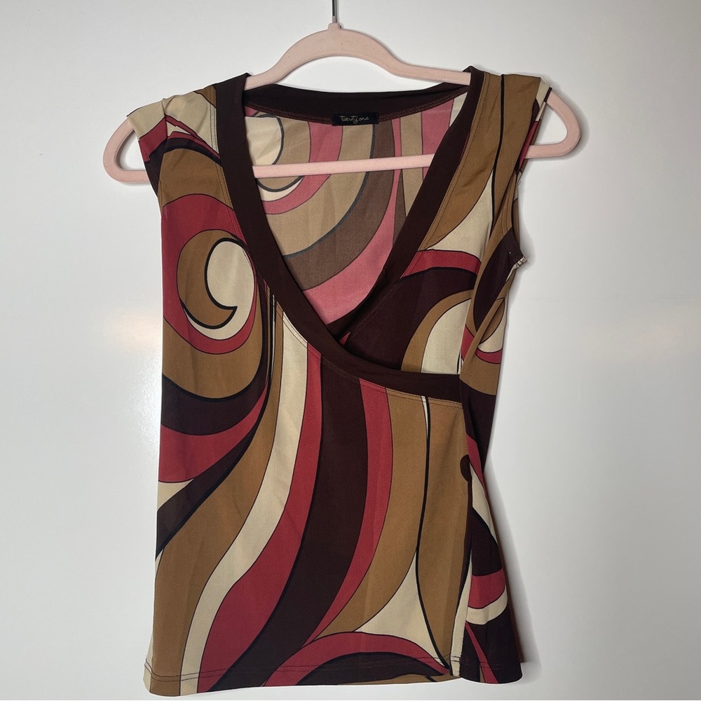 Vintage Forever 21‎ wrap top 90s